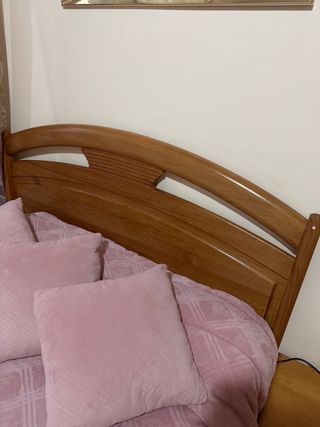 Muebles habitación: Cama, Armario y Mesitas