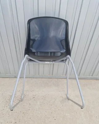 Silla Ikea Negra y Gris