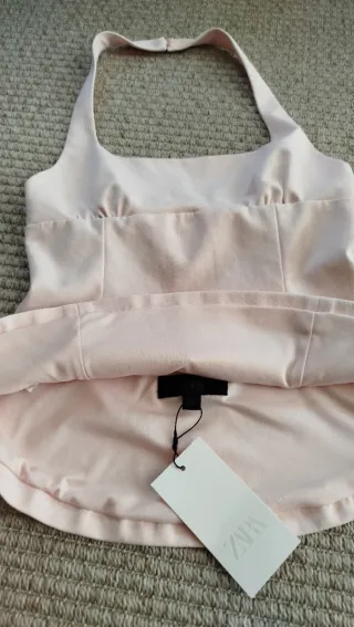 Top halter Zara nuevo con etiqueta