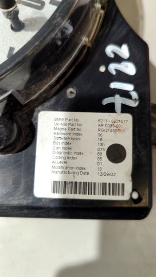 CUADRO INSTRUMENTOS MINI Mini (R50,R53)(2001->)