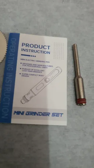 Mini Amoladora Set Discos Corte y Pulido