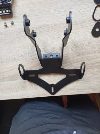 Portamatriculas Yamaha Negro para Yamaha MT-09