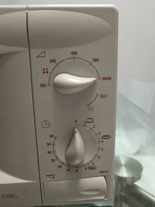 Microondas Samsung Quartz Grill Blanco