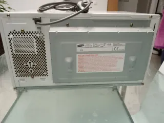 Microondas Samsung Quartz Grill Blanco