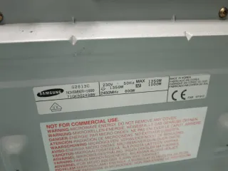 Microondas Samsung Quartz Grill Blanco