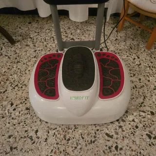 Plataforma vibratoria con manillar