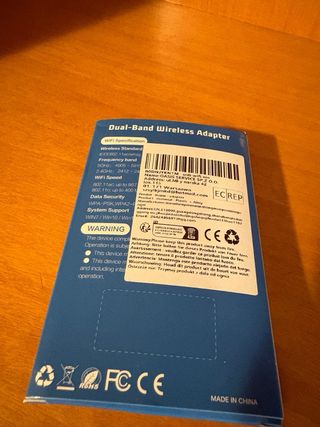 Adaptador WiFi USB AC1300 Dual Band