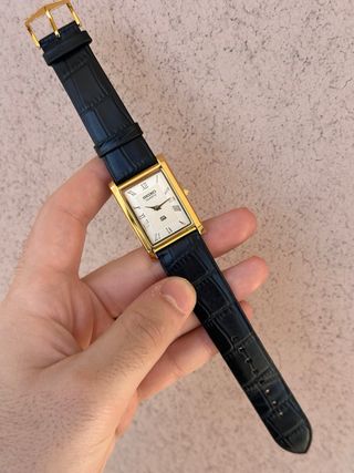 Orologio Seiko Tank Vintage Oro Nero
