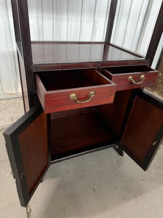 Estantería alta madera restaurada