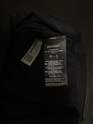 T-shirt Palm Angels Preta e Verde