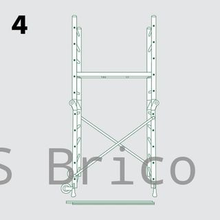 Andamio Multiusos Plegable - 4 Metros