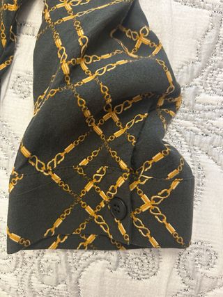 Blusón oversize estampado cadena