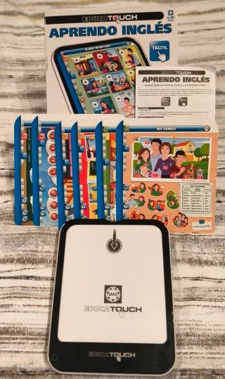 Juego Educativo Aprendiendo Inglés Táctil