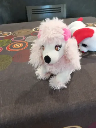 Lote 3 peluches perro