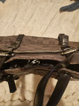 Bolso tipo Loewe Vintage marrón