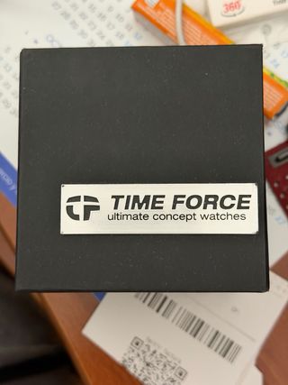 Reloj Time Force Dorado y Marrón