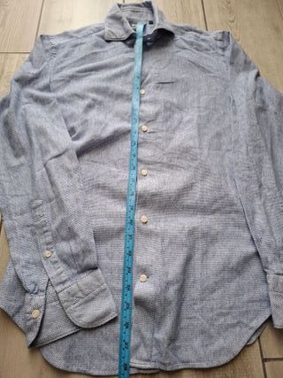 Camicia Boggi Milano Uomo Taglia S Blu