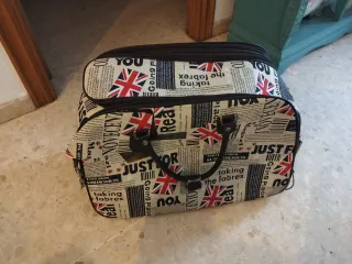 Mochila/Maleta de viaje con estampado Union Jack