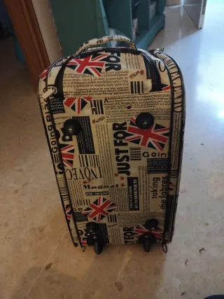Mochila/Maleta de viaje con estampado Union Jack