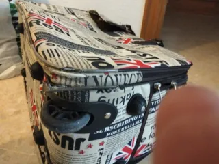 Mochila/Maleta de viaje con estampado Union Jack