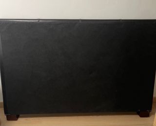 Cabecero Cama Polipiel Negro 150cm