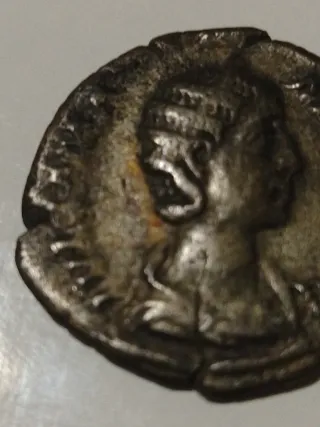 Moneda Romana Denario Julia Mamaea Plata