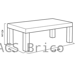 Muebles Jardín Belice Grafito