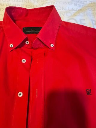 Camisa algodón hombre Carolina Herrera