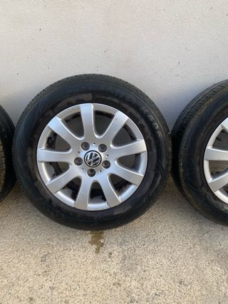 Llantas aleación 15 5 tornillos VW Golf V