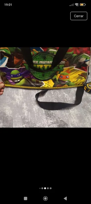 Bolsa de viaje Tortugas Ninja