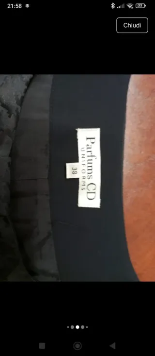 Abito Christian Dior tg S