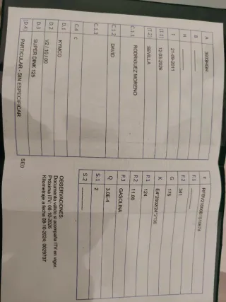 Kymco Super Dink 125cc azul