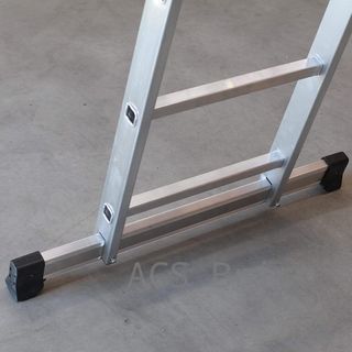 Escalera Aluminio 3x11 - 3+3+3 M - 66x25mm