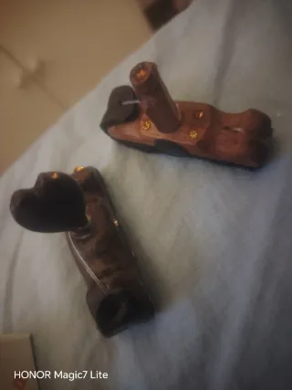 2 Cejillas Artesanales Madera