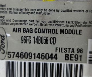 CENTRALITA AIRBAG Ford Fiesta Berlina (1996->)