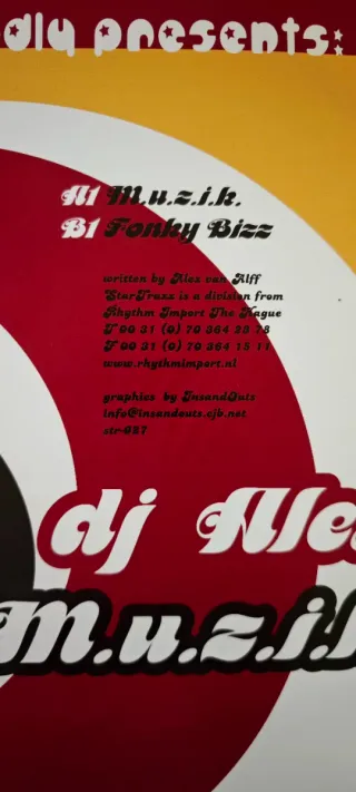 Vinilo• DJ Alex -M.u.z.i.k.#Tech House