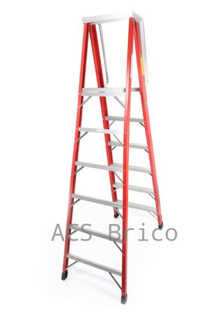 Escalera Fibra Tijera 2x6 - 1,71 Metros - 10402 - Mader