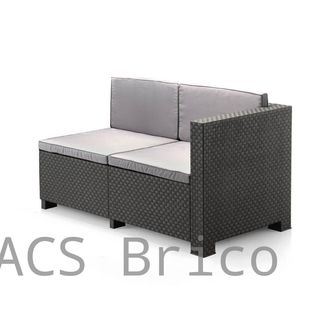 Muebles Jardín Oasis Grafito