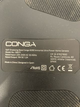 Bases Autovaciado Conga Cecotec