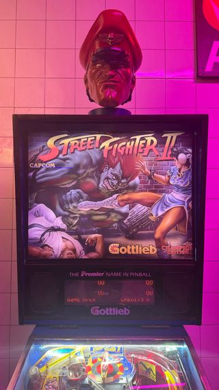 Máquina Pinball Street Fighter II Gottlieb