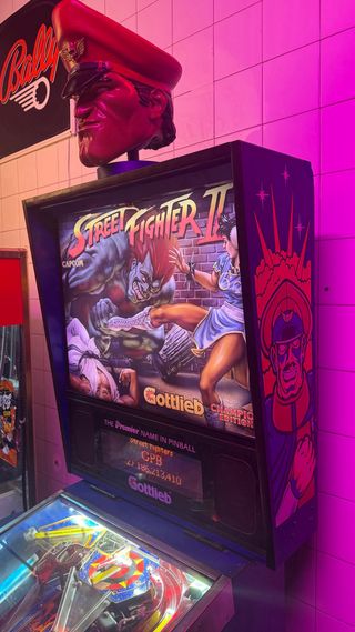Máquina Pinball Street Fighter II Gottlieb