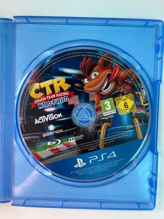 Crash Team Racing Nitro Fueled PS4