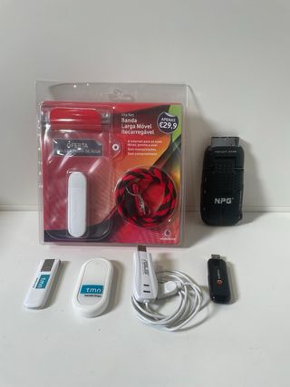 Lote de 5 Pens Internet Móvel (Vodafone, TMN, NPG,