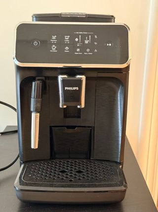 Cafetera Philips Negra