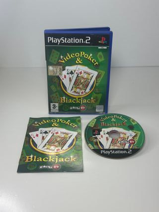 VIDEO POKER & BLACKJACK PS2 ITA SONY PlayStation 2
