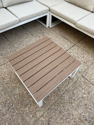 Mueble esquinero terraza-jardín, como nuevo