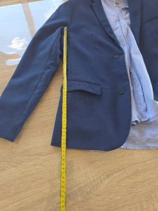 Traje azul Zara 13/14 años