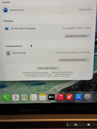 MacBook Pro M1 SEMINUEVO