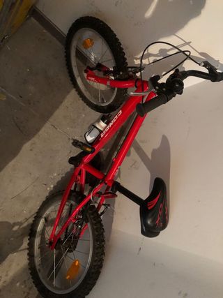 Bicicleta infantil 18 pulgadas roja