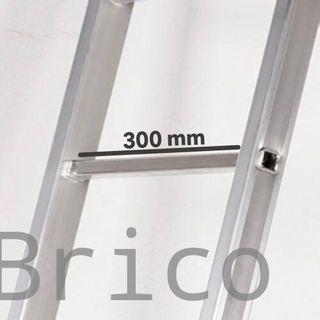 Escalera Aluminio Elite 3x8 - 2,32+2,32+2,32 Metros